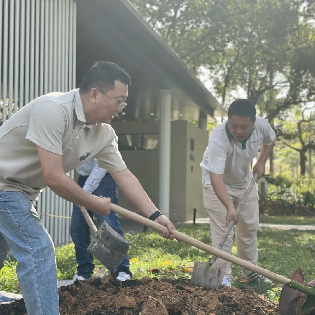 携手添绿!荔枝公园公益植树活动圆满举行 携手添绿!荔枝公园公益植树活动圆满举行