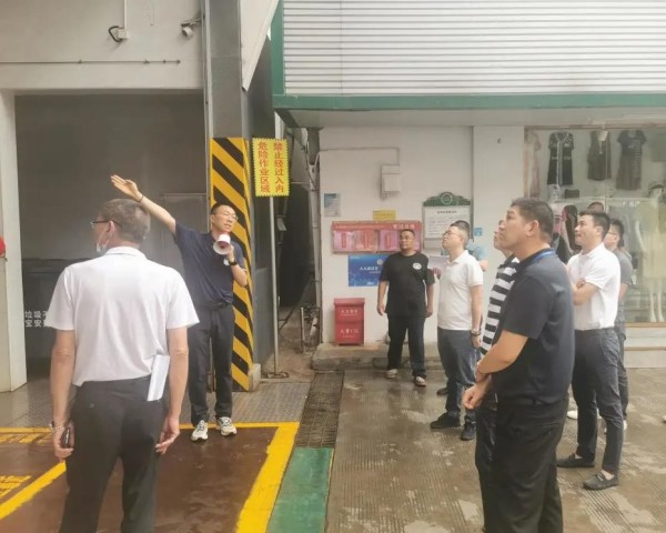 市领导实地考察智能除臭一体化系统