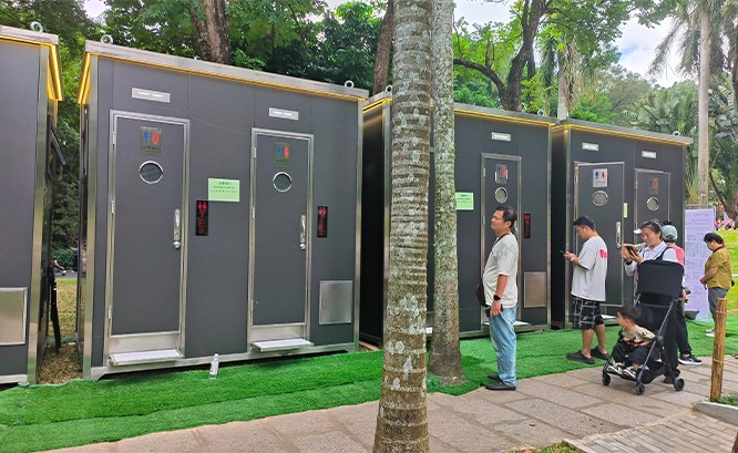 2025深圳簕杜鹃赏花周莲花山公园移动公厕服务