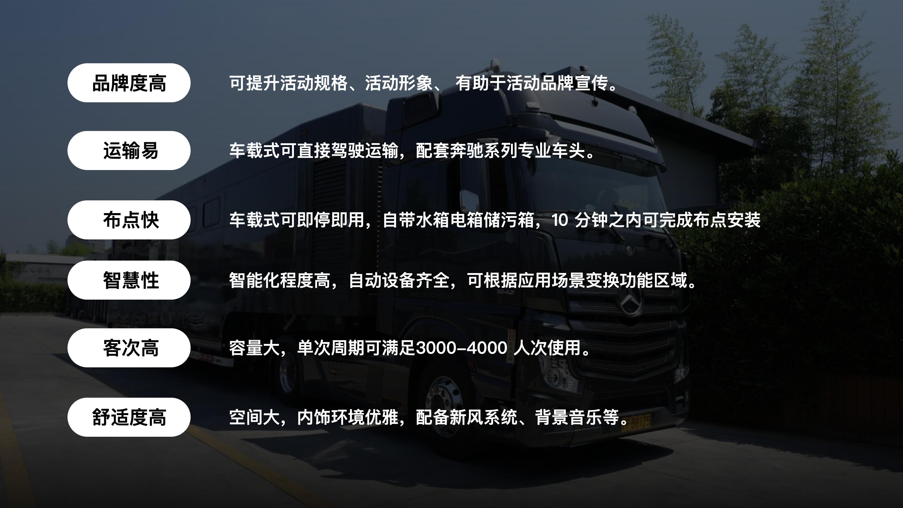 车载式移动卫生间