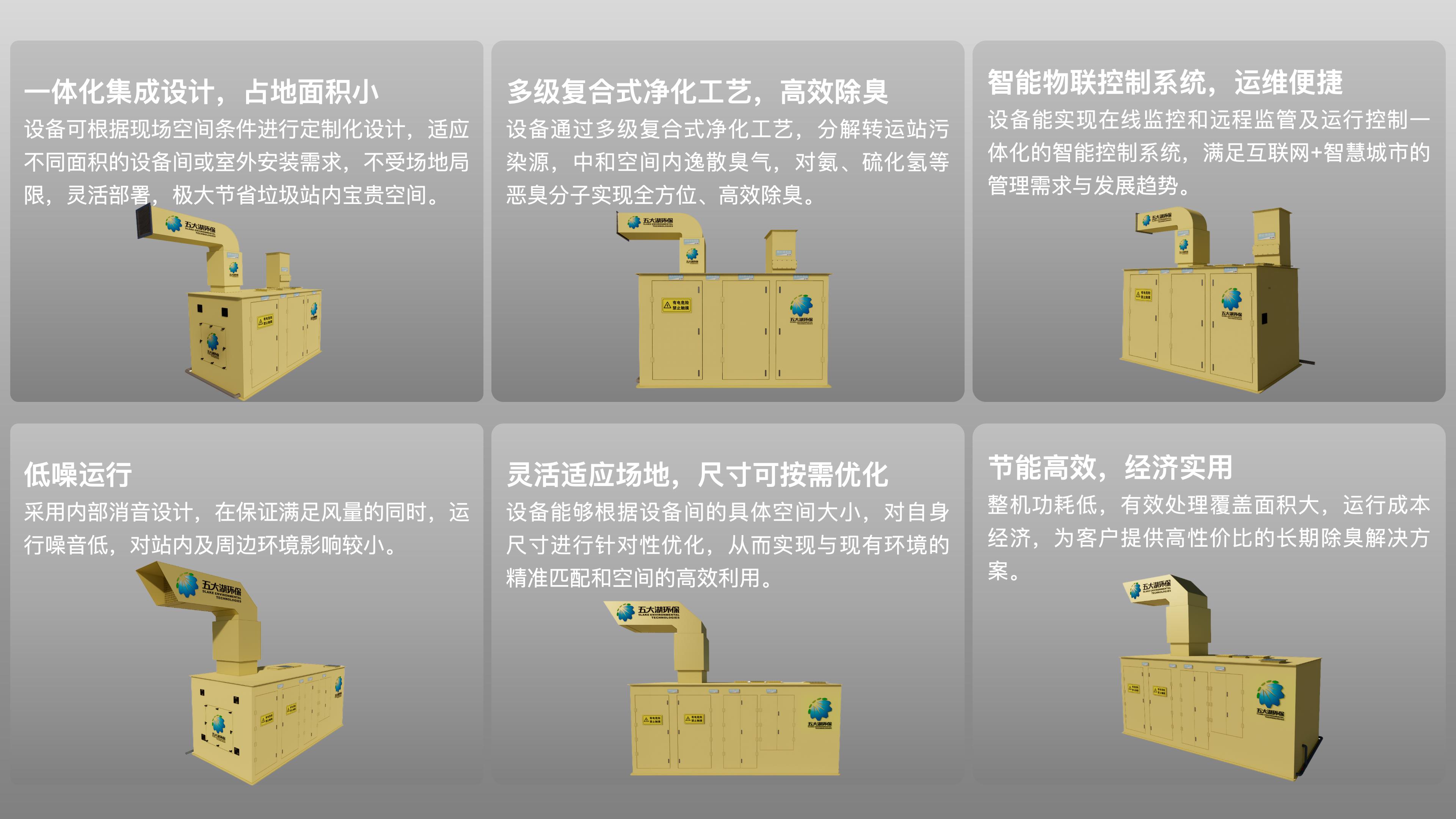 压缩站一体化智能除臭设备